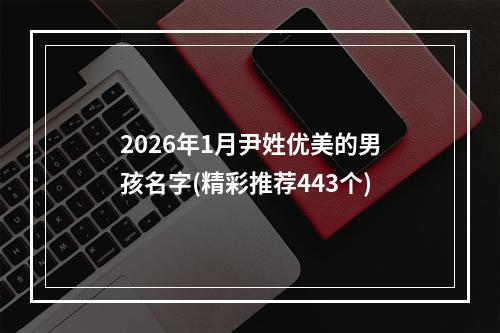 2026年1月尹姓优美的男孩名字(精彩推荐443个)
