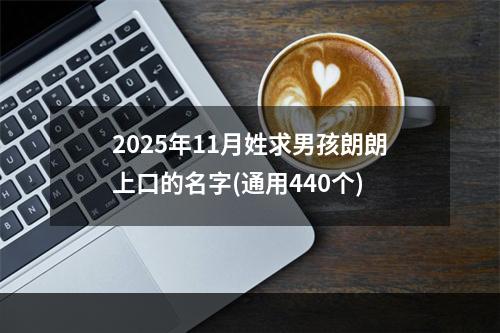2025年11月姓求男孩朗朗上口的名字(通用440个)