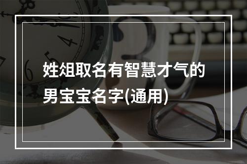 姓俎取名有智慧才气的男宝宝名字(通用)