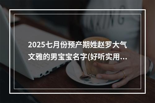2025七月份预产期姓赵罗大气文雅的男宝宝名字(好听实用)