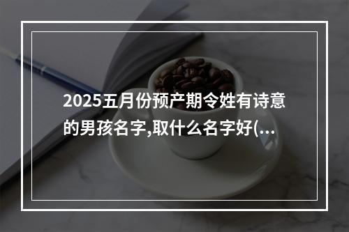 2025五月份预产期令姓有诗意的男孩名字,取什么名字好(简单)