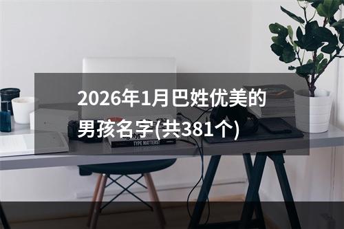 2026年1月巴姓优美的男孩名字(共381个)