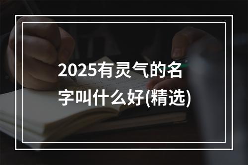 2025有灵气的名字叫什么好(精选)