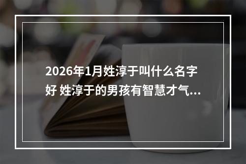2026年1月姓淳于叫什么名字好 姓淳于的男孩有智慧才气的名字