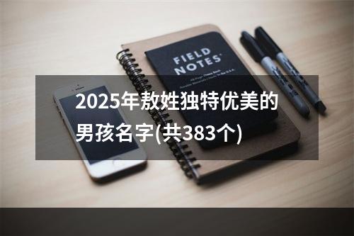 2025年敖姓独特优美的男孩名字(共383个)