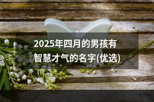 2025年四月的男孩有智慧才气的名字(优选)