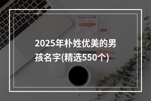 2025年朴姓优美的男孩名字(精选550个)