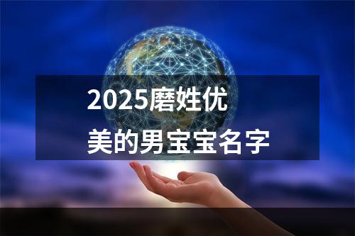 2025磨姓优美的男宝宝名字