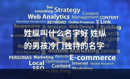 姓纵叫什么名字好 姓纵的男孩冷门独特的名字