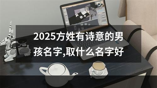 2025方姓有诗意的男孩名字,取什么名字好
