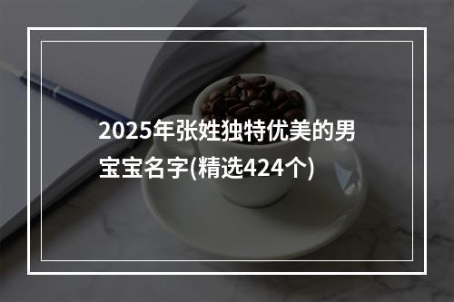 2025年张姓独特优美的男宝宝名字(精选424个)