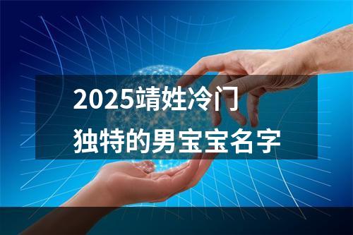 2025靖姓冷门独特的男宝宝名字