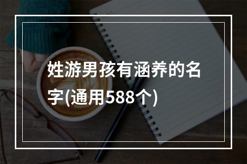 姓游男孩有涵养的名字(通用588个)