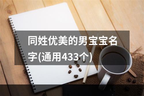 同姓优美的男宝宝名字(通用433个)