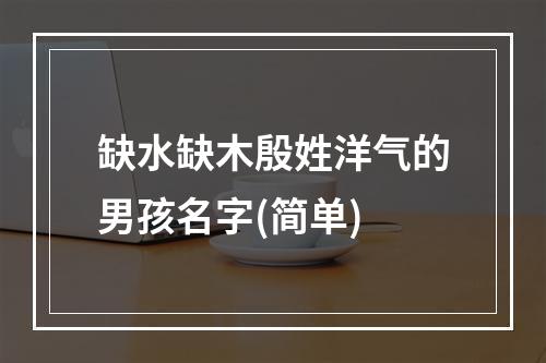 缺水缺木殷姓洋气的男孩名字(简单)