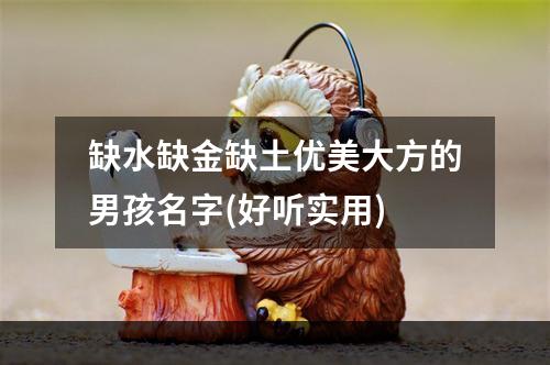 缺水缺金缺土优美大方的男孩名字(好听实用)