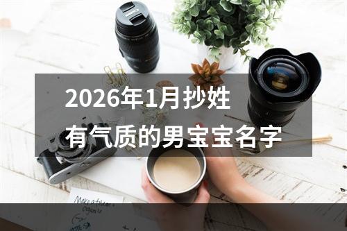 2026年1月抄姓有气质的男宝宝名字