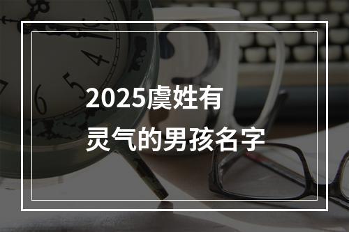 2025虞姓有灵气的男孩名字