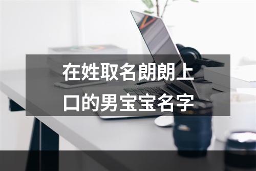 在姓取名朗朗上口的男宝宝名字