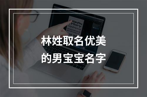 林姓取名优美的男宝宝名字