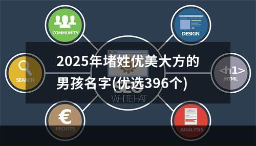 2025年堵姓优美大方的男孩名字(优选396个)