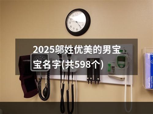 2025邬姓优美的男宝宝名字(共598个)