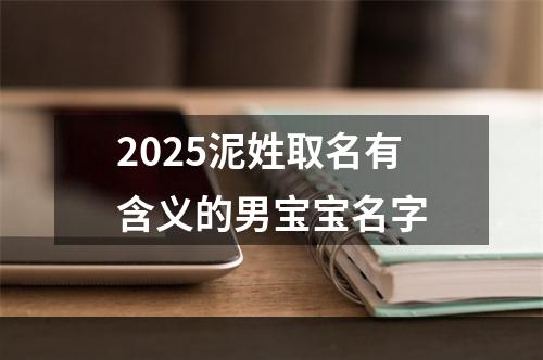 2025泥姓取名有含义的男宝宝名字