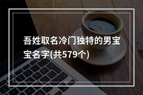 吾姓取名冷门独特的男宝宝名字(共579个)