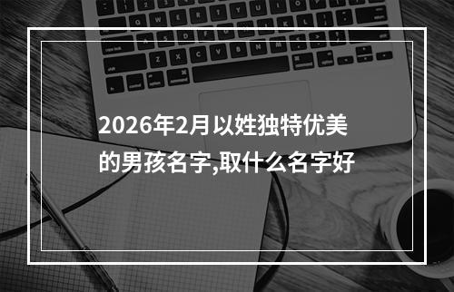 2026年2月以姓独特优美的男孩名字,取什么名字好