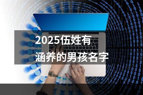 2025伍姓有涵养的男孩名字