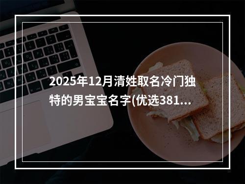 2025年12月清姓取名冷门独特的男宝宝名字(优选381个)