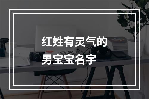 红姓有灵气的男宝宝名字