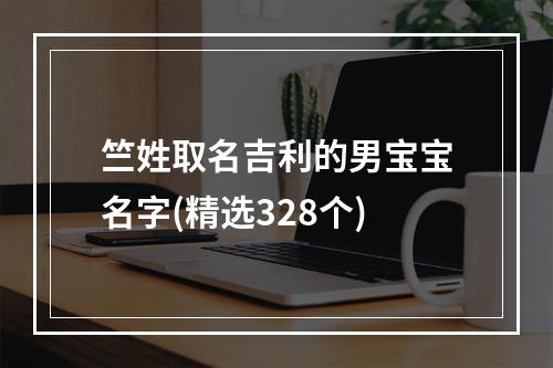 竺姓取名吉利的男宝宝名字(精选328个)