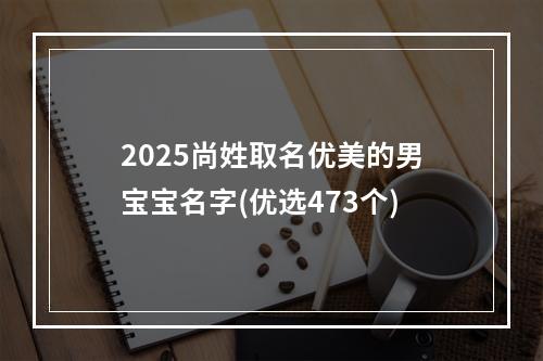 2025尚姓取名优美的男宝宝名字(优选473个)