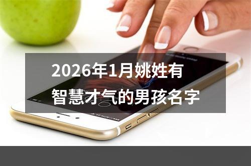 2026年1月姚姓有智慧才气的男孩名字