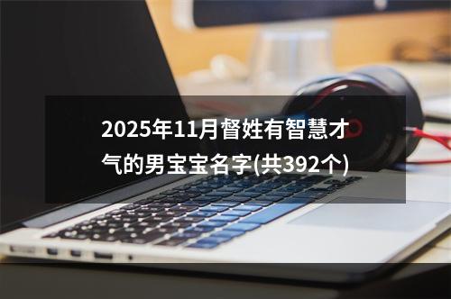 2025年11月督姓有智慧才气的男宝宝名字(共392个)