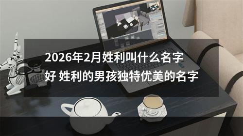 2026年2月姓利叫什么名字好 姓利的男孩独特优美的名字