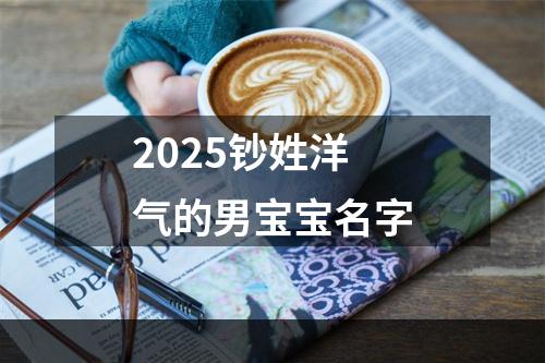 2025钞姓洋气的男宝宝名字