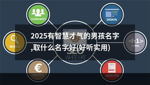 2025有智慧才气的男孩名字,取什么名字好(好听实用)