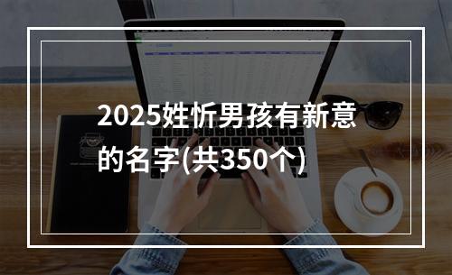 2025姓忻男孩有新意的名字(共350个)