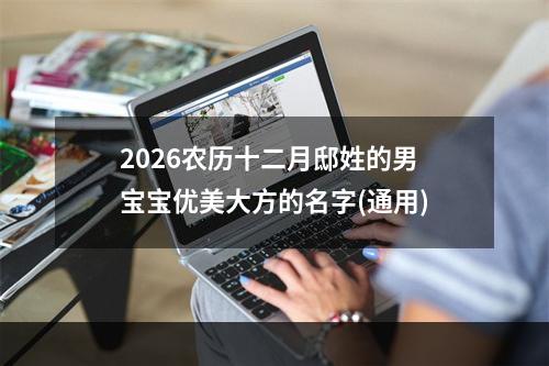 2026农历十二月邸姓的男宝宝优美大方的名字(通用)