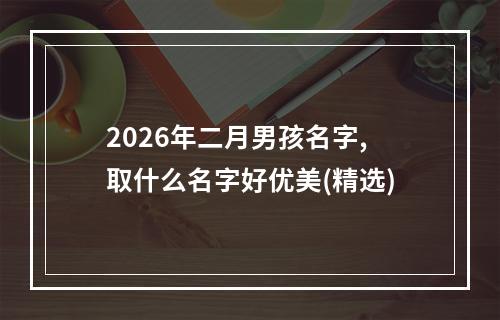 2026年二月男孩名字,取什么名字好优美(精选)