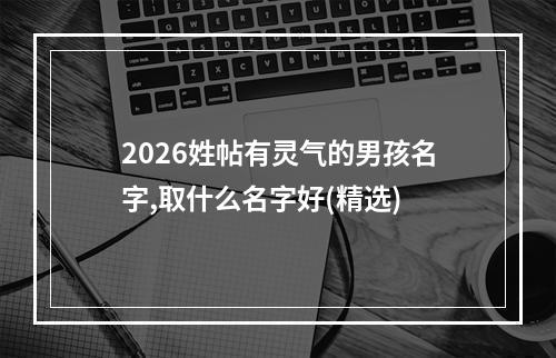 2026姓帖有灵气的男孩名字,取什么名字好(精选)