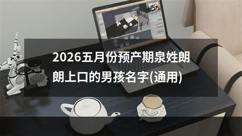 2026五月份预产期泉姓朗朗上口的男孩名字(通用)