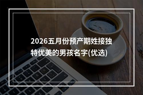 2026五月份预产期姓接独特优美的男孩名字(优选)