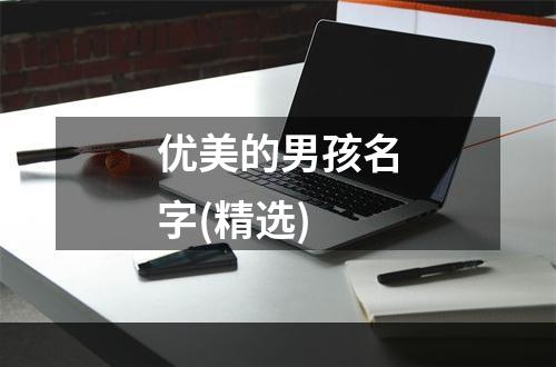 优美的男孩名字(精选)