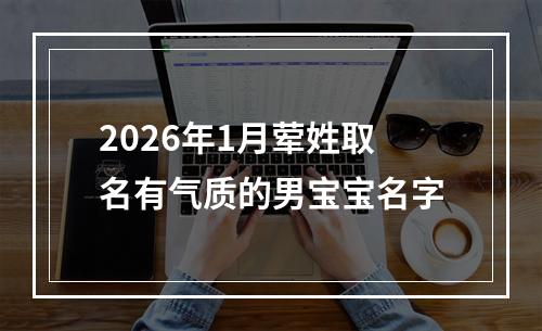 2026年1月荤姓取名有气质的男宝宝名字