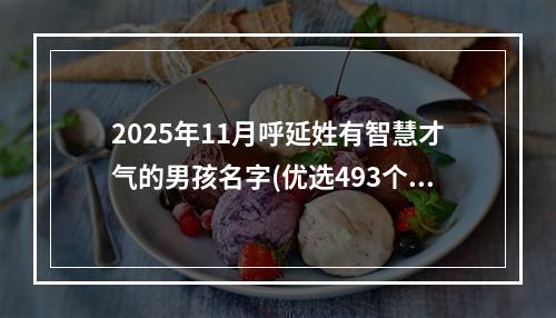 2025年11月呼延姓有智慧才气的男孩名字(优选493个)