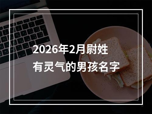2026年2月尉姓有灵气的男孩名字