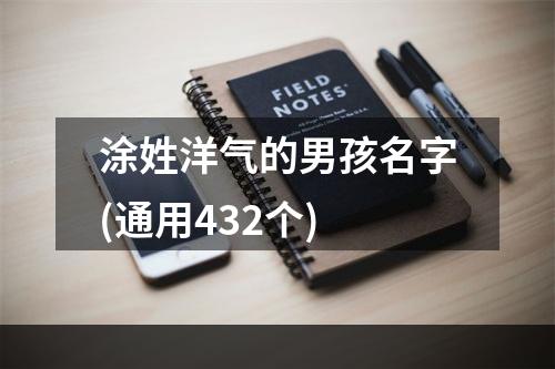 涂姓洋气的男孩名字(通用432个)